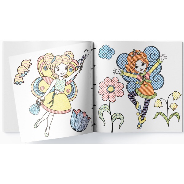 Фото - Раскраски Crystal Book лучшая водяная. Очаровательные друзья (9789669871114)
